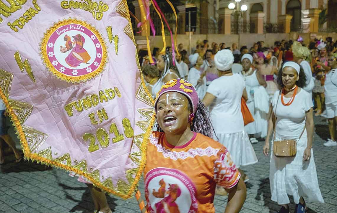 Baque Mulher hoje reúne mais de 60 mulheres da região